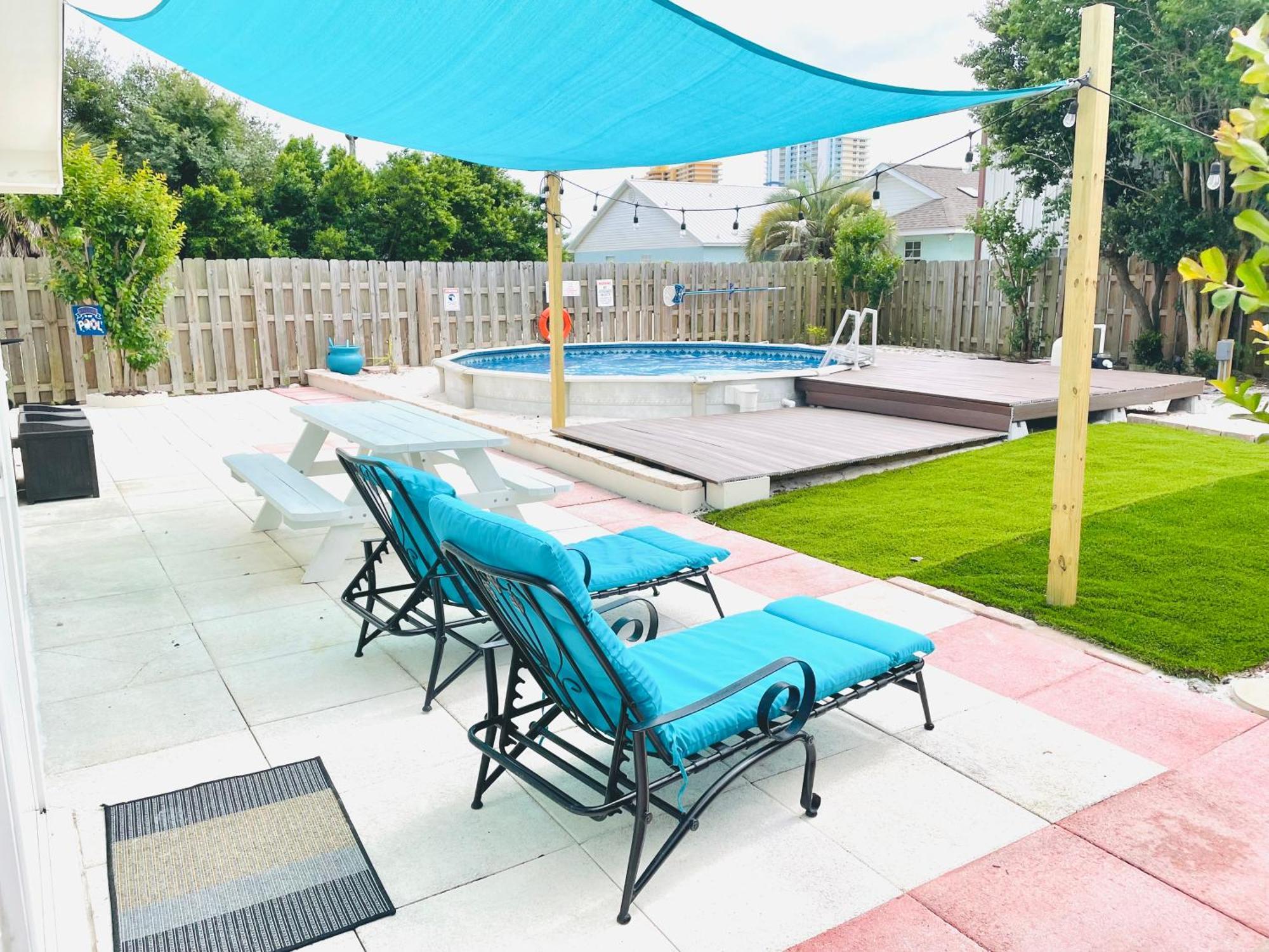 Sea Salt Vacation Home, Private Pool - Walk To Beach Panama City Beach Exterior foto